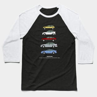 1980's classic vauxhall car collection Baseball T-Shirt